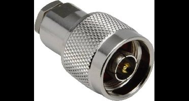 BKL Electronic 0404006/D 0404006/D N-connector Stekker, recht 50 Ω 1 stuk(s)
