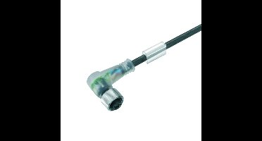 Weidmüller 9456382000 Sensor/actuator connector, geassembleerd M12 Aantal polen (sensoren): 4 Bus, haaks 20.00 m 1 stuk(s)
