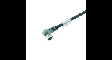 Weidmüller 9457461000 Sensor/actuator connector, geassembleerd M8 Aantal polen (sensoren): 3 Bus, haaks 10.00 m 1 stuk(s)
