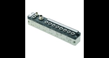 Weidmüller SAI-AU M8 SB 8DIO 1938630000 Actieve sensor/actorbox M8-verdeler met metalen schroefdraad 1 stuk(s)