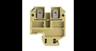 Weidmüller 0322860000 Doorgangsserieklem Schroeven Beige, Geel 10 stuk(s)