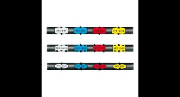 Weidmüller 1727740005 VT SFX 9/24 NE GN V0 Kabelmarkering Montagemethode: Kabelbinder Markeringsvlak: 15 x 24 mm Groen Aantal markeringen: 320 320 stuk(s)