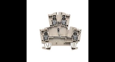 Weidmüller 1023400000 Componentenserieklem Schroeven Donkerbeige 25 stuk(s)