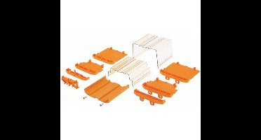 Weidmüller PF RS 100 OR 2000MM A.1 DIN-rail-behuizing basiselement Oranje 2 m