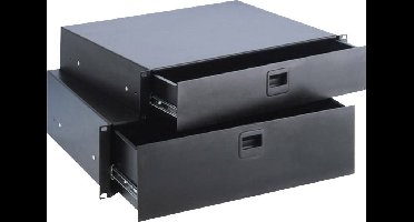 Adam Hall 87403E 19 inch rackschuiflade 3 HE Staal