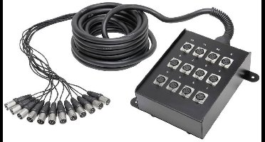 AH Cables K12C10 Multicore kabel 10 m Aantal ingangen:12 x