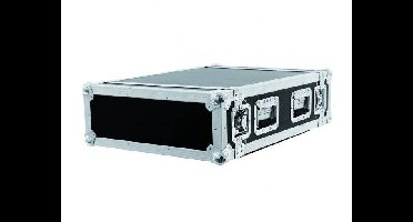 Roadinger PR-2ST 19 inch rack 4 HE Hout Incl. greep