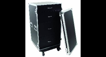 Roadinger ODS-1, rollbar Flightcase (b x h) 600 mm x 1150 mm