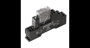 Weidmüller RCIKITZ 24VDC 2CO LD/FG Relaismodule (modulair) Nominale spanning: 24 V/DC Schakelstroom (max.): 6 A 2x wisselcontact 10 stuk(s)