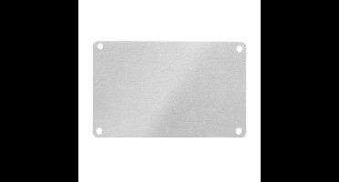 Weidmüller 1327820000 CC-M 85/54 4X3 ST Apparaatmarkering Montagemethode: Schroeven, Nieten Markeringsvlak: 85 x 54 mm Zilver Aantal markeringen: 40 40 stuk(s)