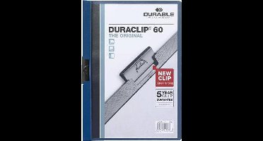 Durable DURACLIP 60 - 2209 220907 DIN A4 Donkerblauw