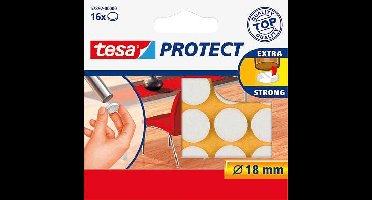 tesa Viltdoppen Wit (Ø) 18 mm 16 stuk(s)