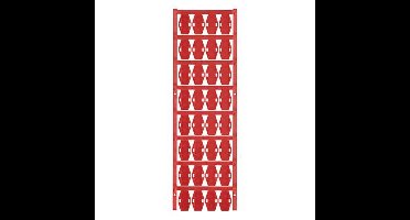 Weidmüller 1727740003 VT SFX 9/24 NE RT V0 Kabelmarkering Montagemethode: Kabelbinder Markeringsvlak: 15 x 24 mm Rood Aantal markeringen: 320 320 stuk(s)