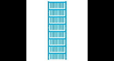Weidmüller 1730580002 VT SF 00/21 NEUTRAL BL V0 Kabelmarkering Montagemethode: Vastklemmen Markeringsvlak: 3.2 x 21 mm Blauw Aantal markeringen: 800 800 stuk(s)