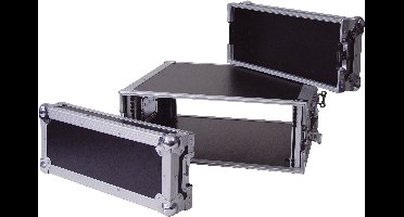 Roadinger 30109784 19 inch rack 4 HE Hout Incl. greep