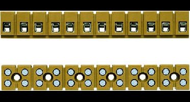 Meerpolige klemlijst MK 3/12/E 7906210000 Middelgeel Weidmüller 20 stuk(s)