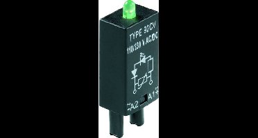 Weidmüller Steekmodule Met LED, Met vrijloopdiode RIM 2 6/24VDC GN Lichtkleur (naam): Groen 10 stuk(s)