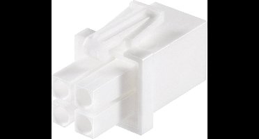 TE Connectivity 172167-1 Male behuizing (kabel) Universal-MATE-N-LOK Totaal aantal polen: 4 Rastermaat: 4.14 mm Inhoud: 1 stuk(s)