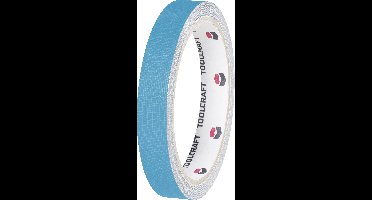 TOOLCRAFT HEB19L10BC HEB19L10BC Textieltape HEB19L10BC Blauw (l x b) 10 m x 19 mm 1 stuk(s)