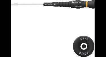 Bernstein Tools for Electronics Dopschroevendraaier ESD Sleutelbreedte (metrisch): 3.5 mm Koplengte: 60 mm