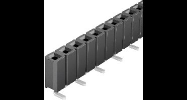 Fischer Elektronik Female header (standaard) Aantal rijen: 1 Aantal polen per rij: 20 BL LP 5 SMD/ 20/Z 1 stuk(s)