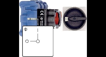 Kraus & Naimer KG10B.T103/01.FT2 Lastscheidingsschakelaar 20 A 1 x 90 ° Zwart 1 stuk(s)