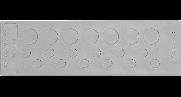 Icotek KEL-DP 24/19 Klem-Ø (max.): 12.1 mm Elastomeer Grijs 1 stuk(s)