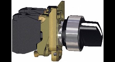 Schneider Electric XB4BD25 Harmony XB4BD25 Keuzetoets Draaischakelaar Zwart 2 x 90 ° Draai-ontgrendeling 1 stuk(s)