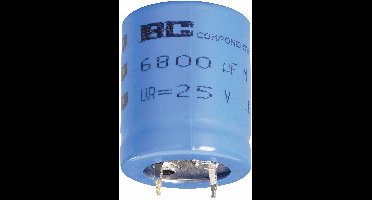 Vishay 2222 056 56472 Elektrolytische condensator Snap-in 10 mm 4700 µF 25 V 20 % (Ø x h) 22 mm x 30 mm 1 stuk(s)