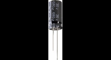 Jianghai ECR1VGC221MFF350820 Elektrolytische condensator Radiaal bedraad 3.5 mm 220 µF 35 V 20 % (Ø x h) 8 mm x 20 mm 1 stuk(s)