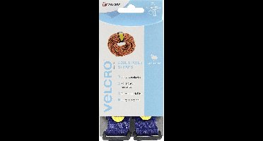 VELCRO® VEL-EC60327 Klittenband Met riem Haak- en lusdeel (l x b) 920 mm x 25 mm Blauw 2 stuk(s)