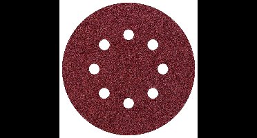 Wolfcraft 2250000 Excenterschuurpapier Met klittenband, Geperforeerd Korrelgrootte (num) 60 (Ø) 125 mm 5 stuk(s)