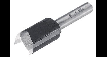 Wolfcraft 3927000 Groeffrees Hardmetaal Afmeting, Ø 12 mm Schachtdiameter 8 mm