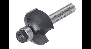 Wolfcraft 3971000 Halfrondprofielfrees Hardmetaal Afmeting, Ø 22.2 mm Schachtdiameter 8 mm