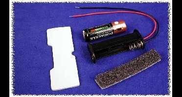Hammond Electronics BH2AAW Batterijhouder 2x AA Kunststof Zwart 1 stuk(s)