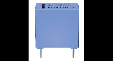 TDK B32529-C104-K 1 stuk(s) MKT-foliecondensator Radiaal bedraad 0.1 µF 63 V/DC 10 % 5 mm (l x b x h) 7.2 x 2.5 x 6.5 mm