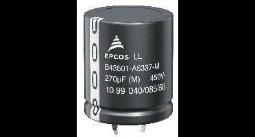 TDK B43501-A5476-M Elektrolytische condensator Snap-in 10 mm 47 µF 450 V/DC 20 % (Ø x h) 22 mm x 25 mm 1 stuk(s)