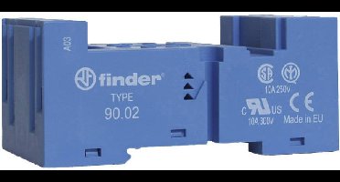 Finder 90.02 Relaissocket Geschikt voor serie: Finder serie 60 Finder 60.12 1 stuk(s)