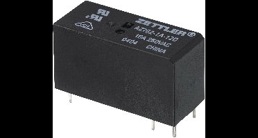 Zettler Electronics AZ762-1A-60DE Printrelais 60 V/DC 16 A 1x NO 1 stuk(s)