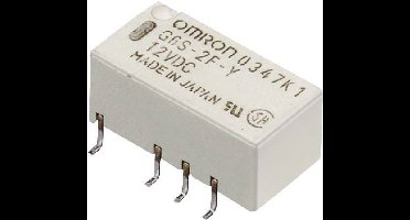 Omron G6S-2F 5 VDC Printrelais 5 V/DC 2 A 2x wisselcontact 1 stuk(s)