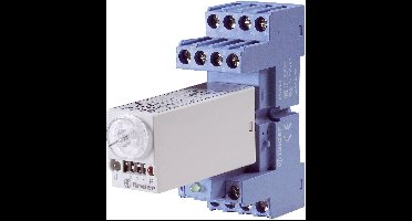 Finder 85.04.0.012.0000 85.04.0.012.0000 Tijdrelais Multifunctioneel 12 V/DC, 12 V/AC 1 stuk(s) Tijdsduur: 0.05 s - 100 h 4x wisselcontact