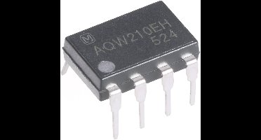 Panasonic AQW210EH PhotoMOS-Relais 1 stuk(s) 2x NO 350 V/DC, 350 V/AC 120 mA Aantal polen: 8