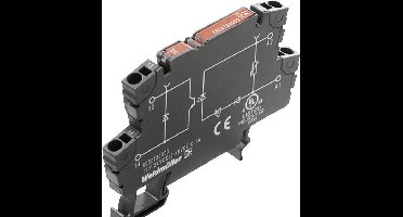 Weidmüller Halfgeleiderrelais 8950760000-1 0.1 A Schakelspanning (max.): 48 V/DC 1 stuk(s)