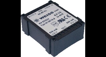 Weiss Elektrotechnik 83/235 Printtransformator 1 x 230 V 2 x 12 V/AC 6 VA 250 mA