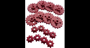 Reely Kettingwielenset (educatief) Boordiameter 2.9 mm, 3.9 mm