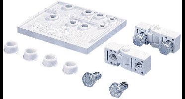 Rittal PK PK 9581.000 Polystereen Grijs-wit (RAL 7035) 2 stuk(s)