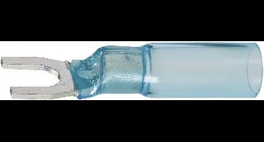 DSG Canusa 7933200502 Vorkkabelschoen Met krimpkous 1.50 mm² 2.50 mm² Schachtdiameter=4.3 mm Deels geïsoleerd Blauw 1 stuk(s)