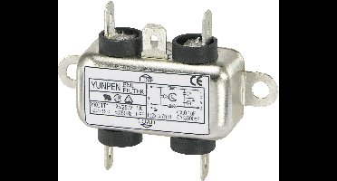 Yunpen 530105 YK01T1 Ontstoringsfilter 250 V/AC 1 A 3.7 mH (l x b x h) 44 x 48.7 x 18 mm 1 stuk(s)