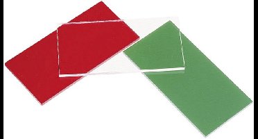 Acrylglas ring (l x b) 100 mm x 200 mm Materiaaldikte 3 mm Rood 1 stuk(s)