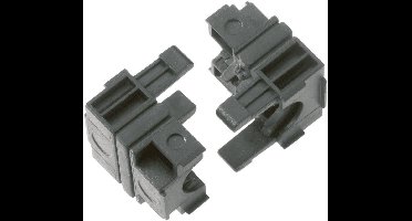 LAPP SKINTOP CUBE S Kabeldoorvoering Klem-Ø (max.) 6 mm Polypropyleen Zwart 5 stuk(s)